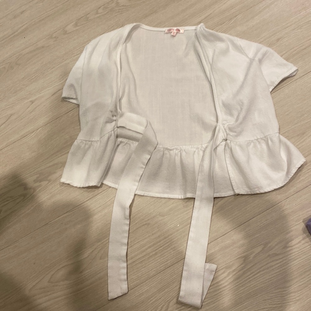 Pac sun, tie up top.